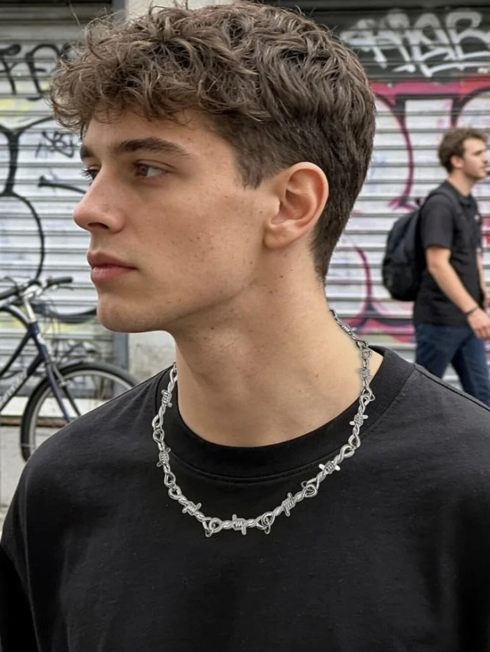 Punk Style Bracelets, Necklace and Pants Chain